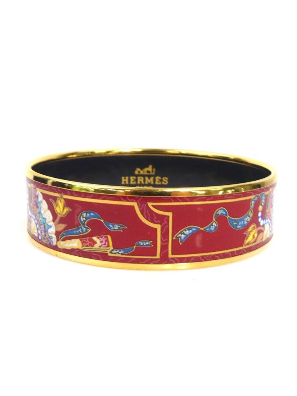 Hermes Bracelet Bangle Enamel